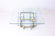 Brass_chrome_geometrical_Regency_coffee_table