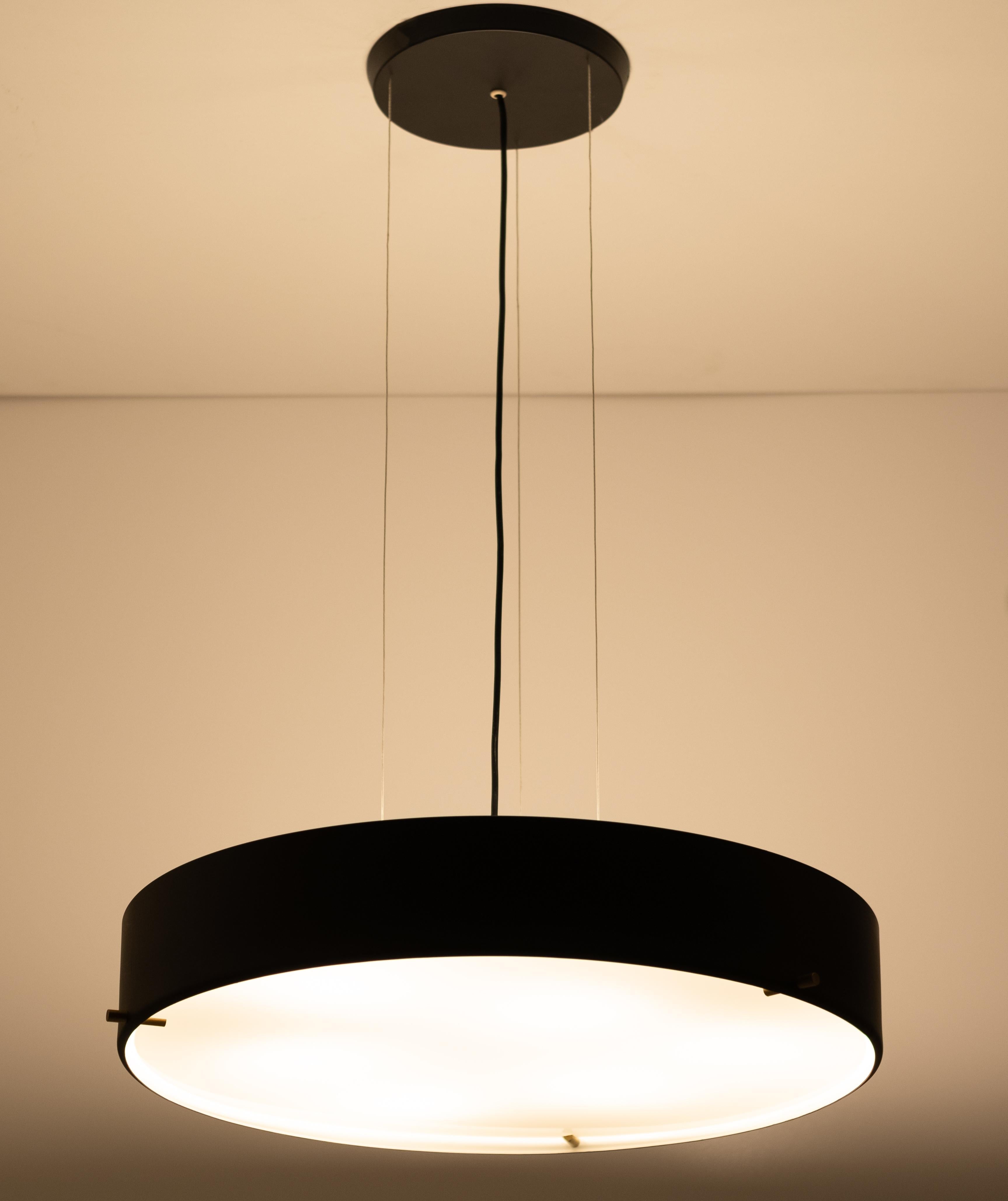 Bruno_Gatta_Stilnovo_Large_Pendant_Lamps_1954_Model_288