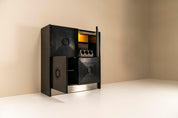 Brutalist_Highboard_In_Stained_Oak_And_Brushed_Steel_Belgium_1970s