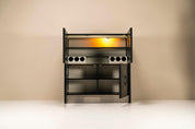 Brutalist_Highboard_In_Stained_Oak_And_Brushed_Steel_Belgium_1970s