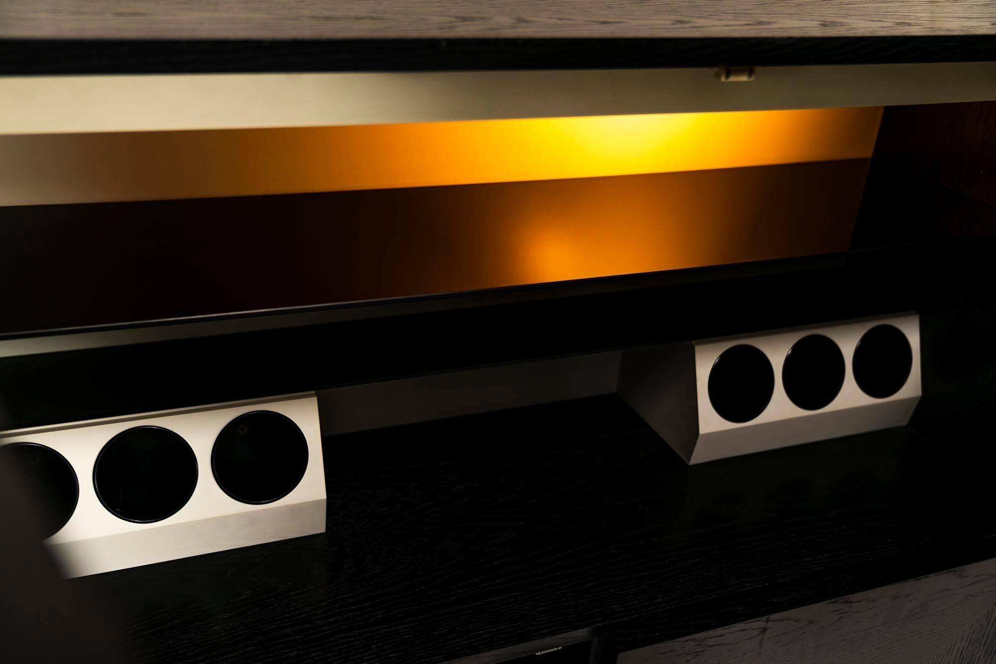 Brutalist_Highboard_In_Stained_Oak_And_Brushed_Steel_Belgium_1970s