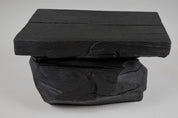 Brutalist_Sculptural_Stool_Side_Table_Solid_Burnt_Oak_Wood_1_1_Jownik