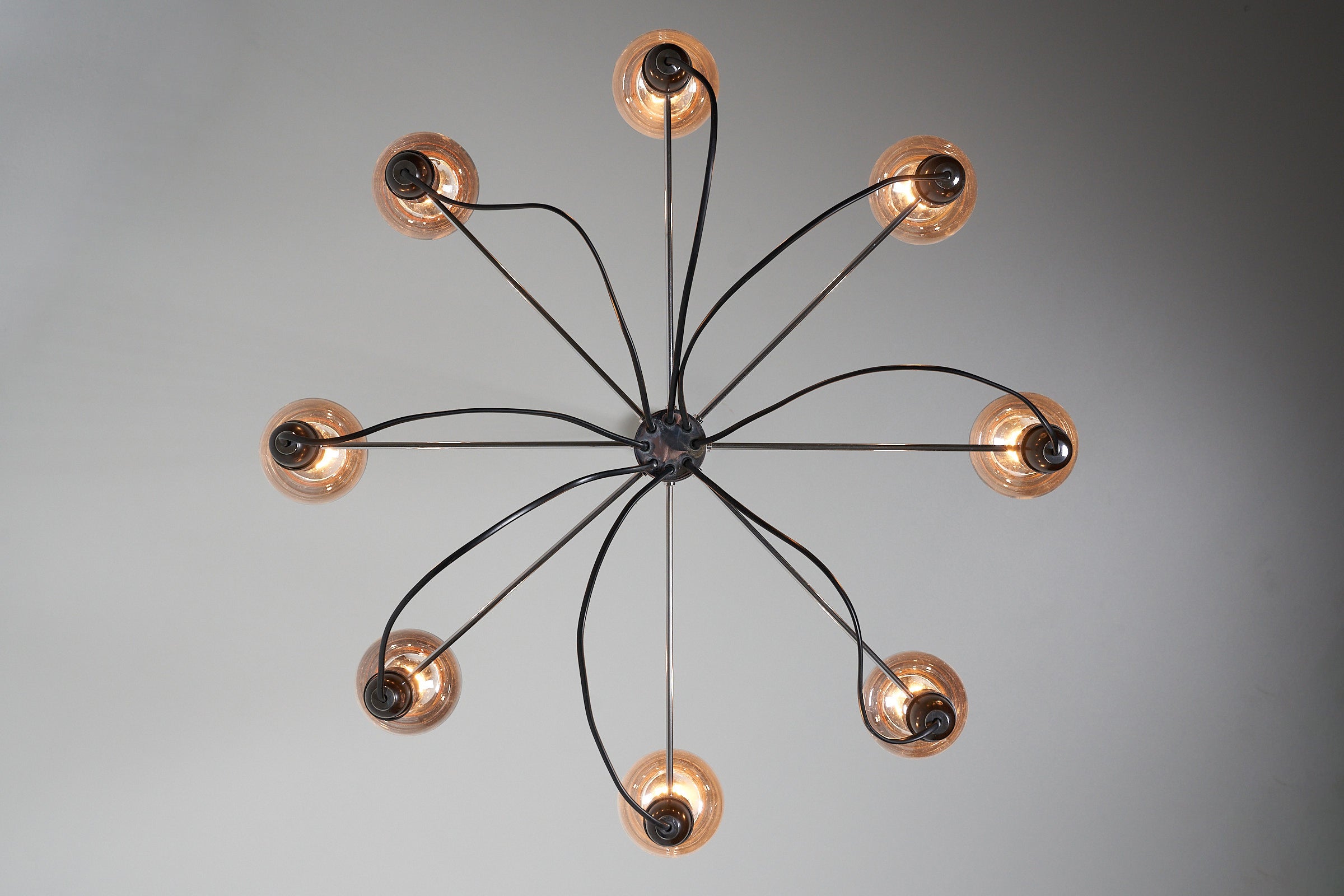 Chrome_8-Bulb_Chandelier_Sarfatti_Style