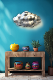 Cloudflow_Reflective_Wall_Object