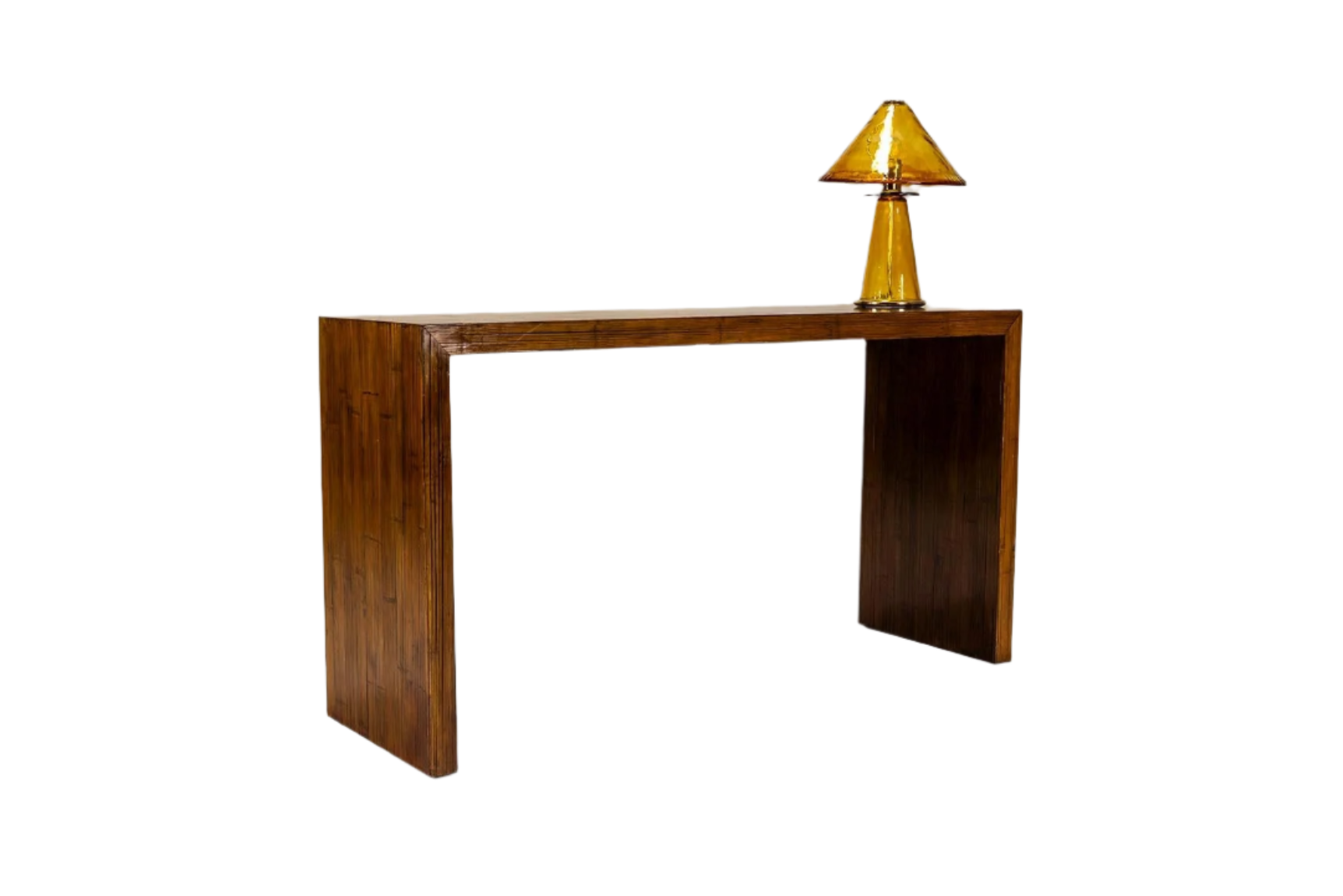 Console_Veneered_in_Dark_Stained_Bamboo_Belgium_1980s