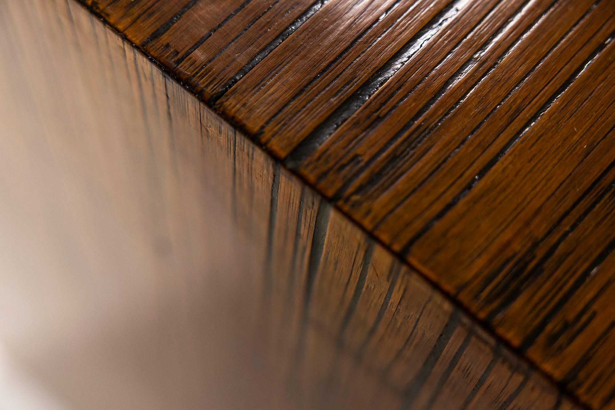 Console_Veneered_in_Dark_Stained_Bamboo_Belgium_1980s
