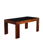 Vintage Table Walnut Burl Veneer Italy 1920s-1930s