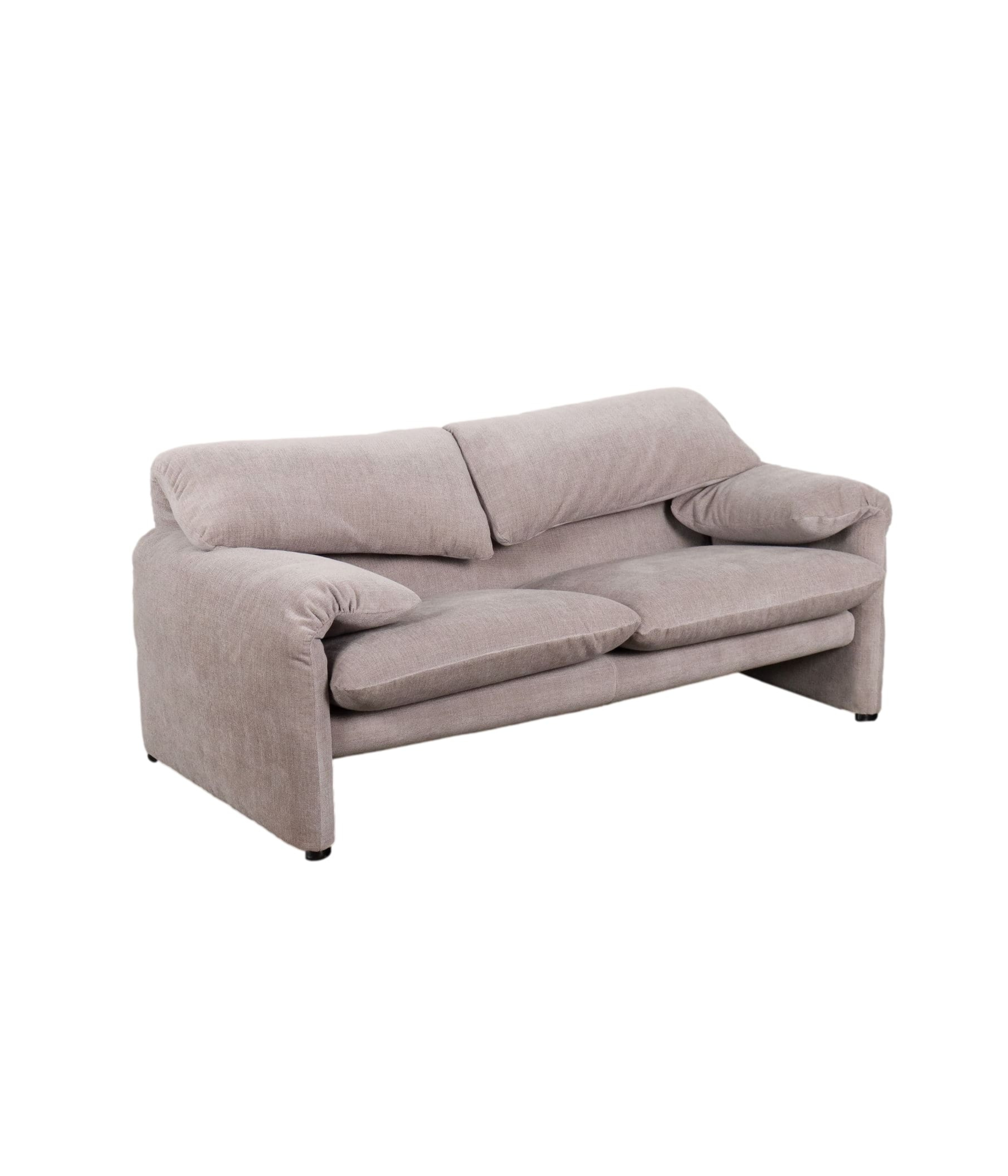 Vintage Sofa Cassina Maralunga Design Vico Magistretti 1980s