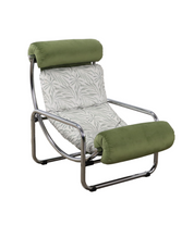 Vintage Armchair Jungle Collection Velvet Design Italy 1960s