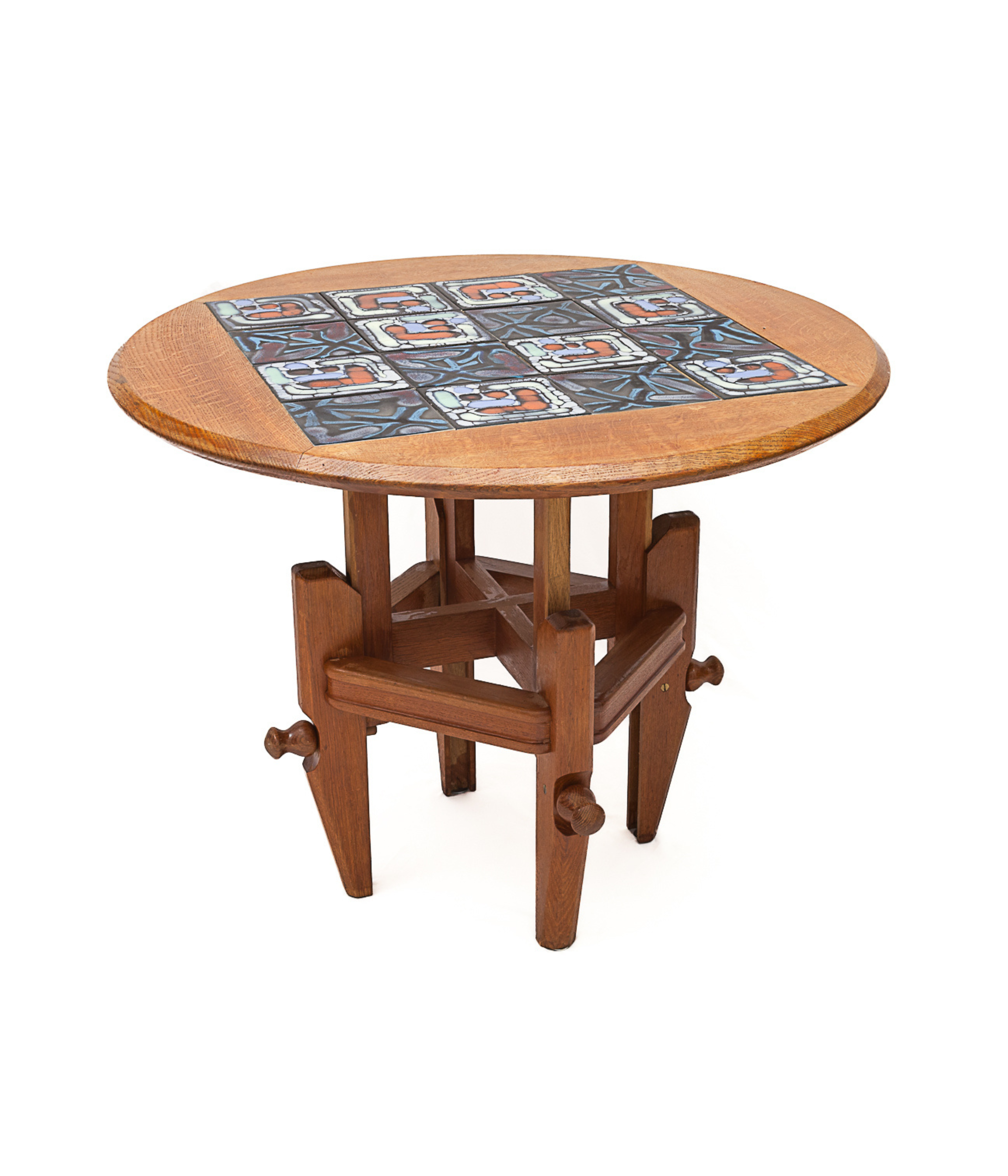 Dining table that converts into a coffee table.