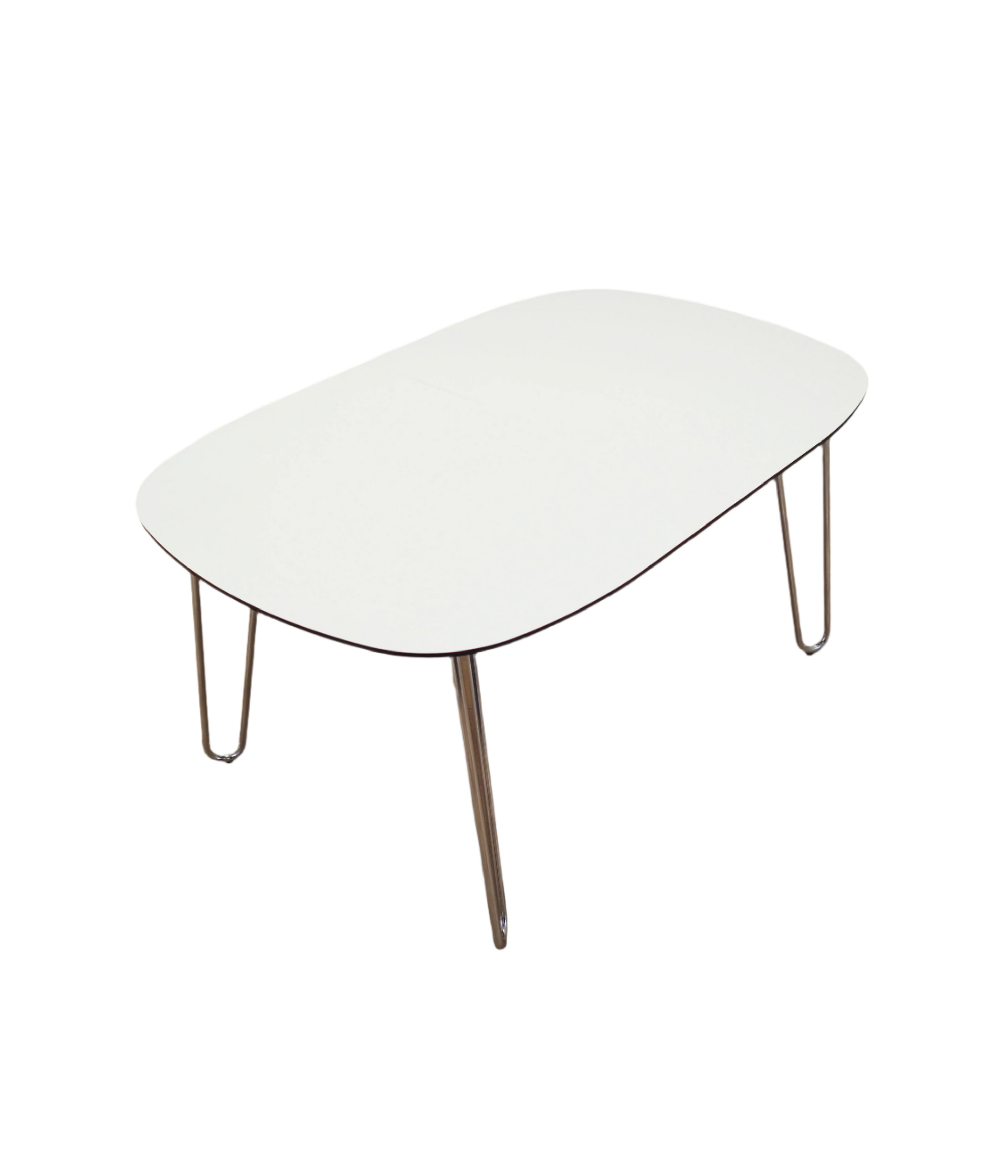 White table, Italian design, 1990s, production: Italy