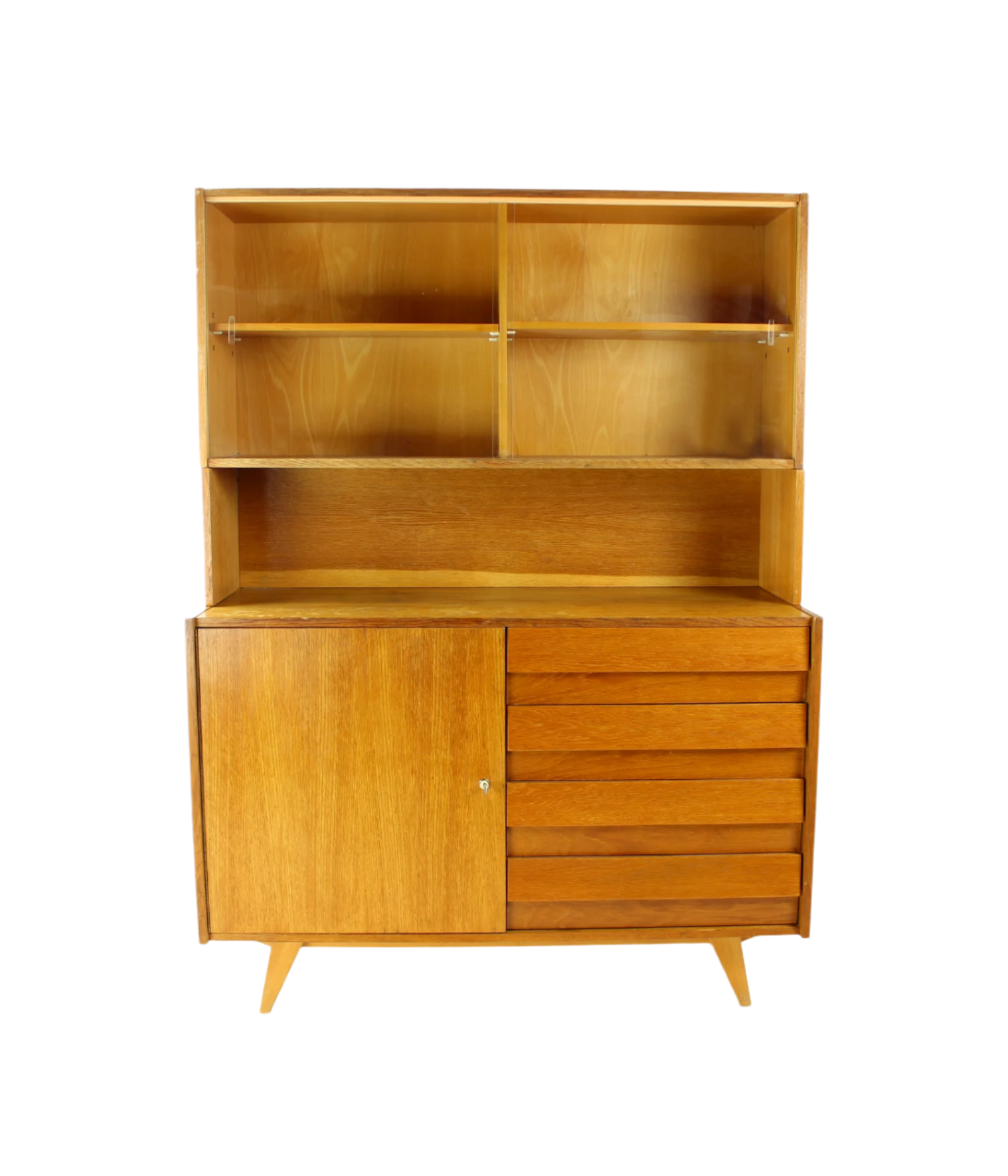 Tall Sideboard U 459 By Jiri Jiroutek For Interier Praha, 1960s