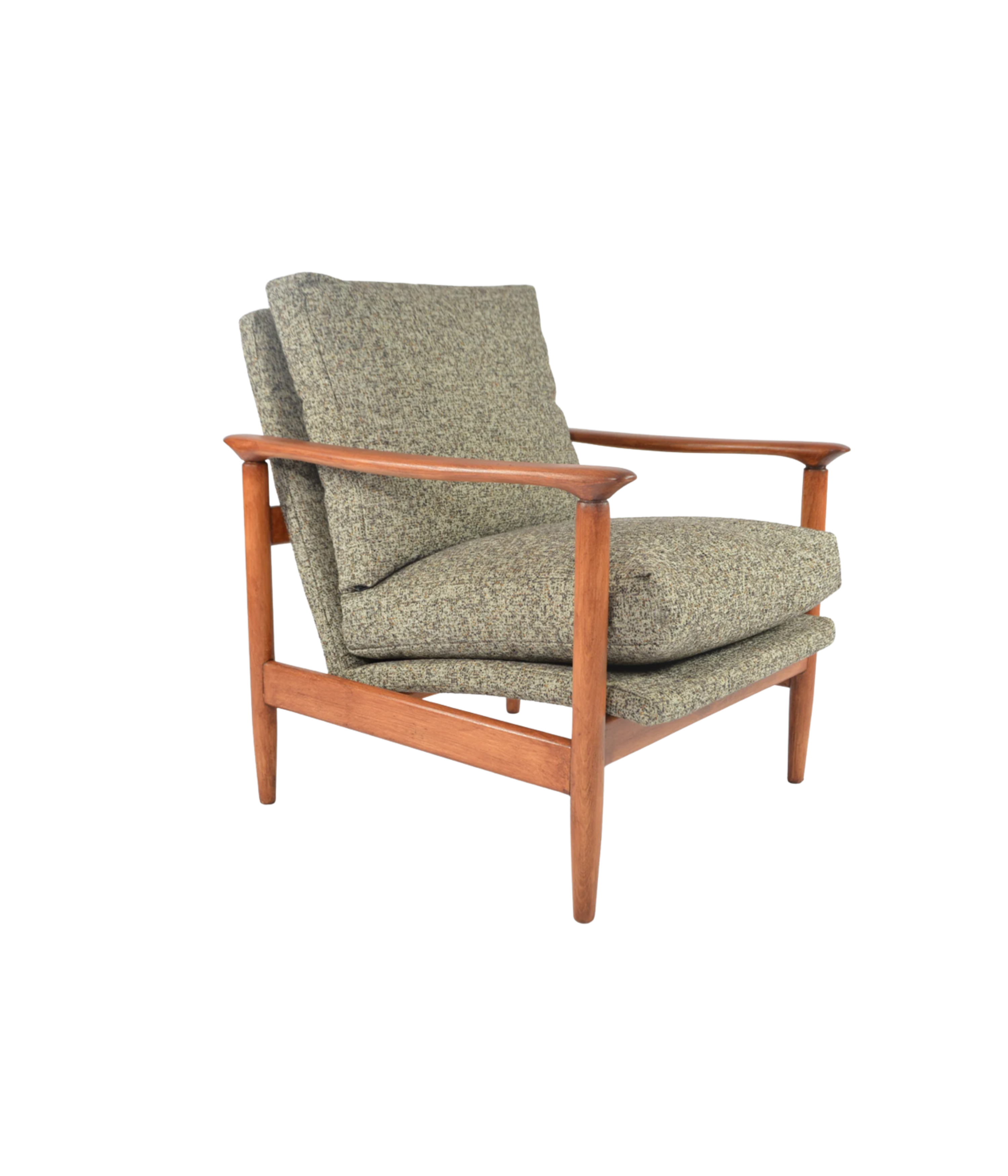 HOM24 armchair, retro coffee color 1980s