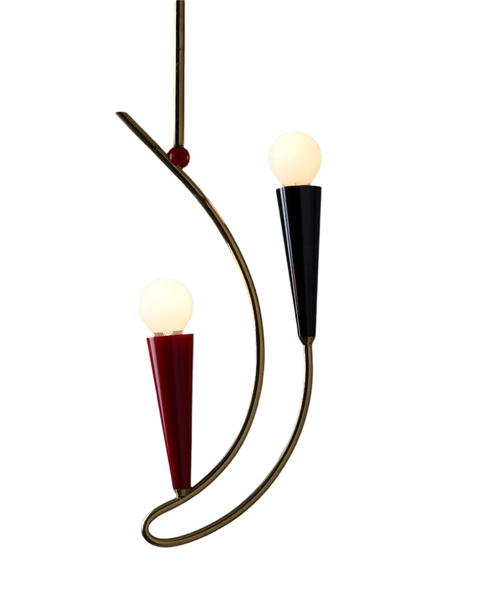 Curved_Brass_Stem_Pendant_Italy