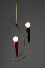 Curved_Brass_Stem_Pendant_Italy