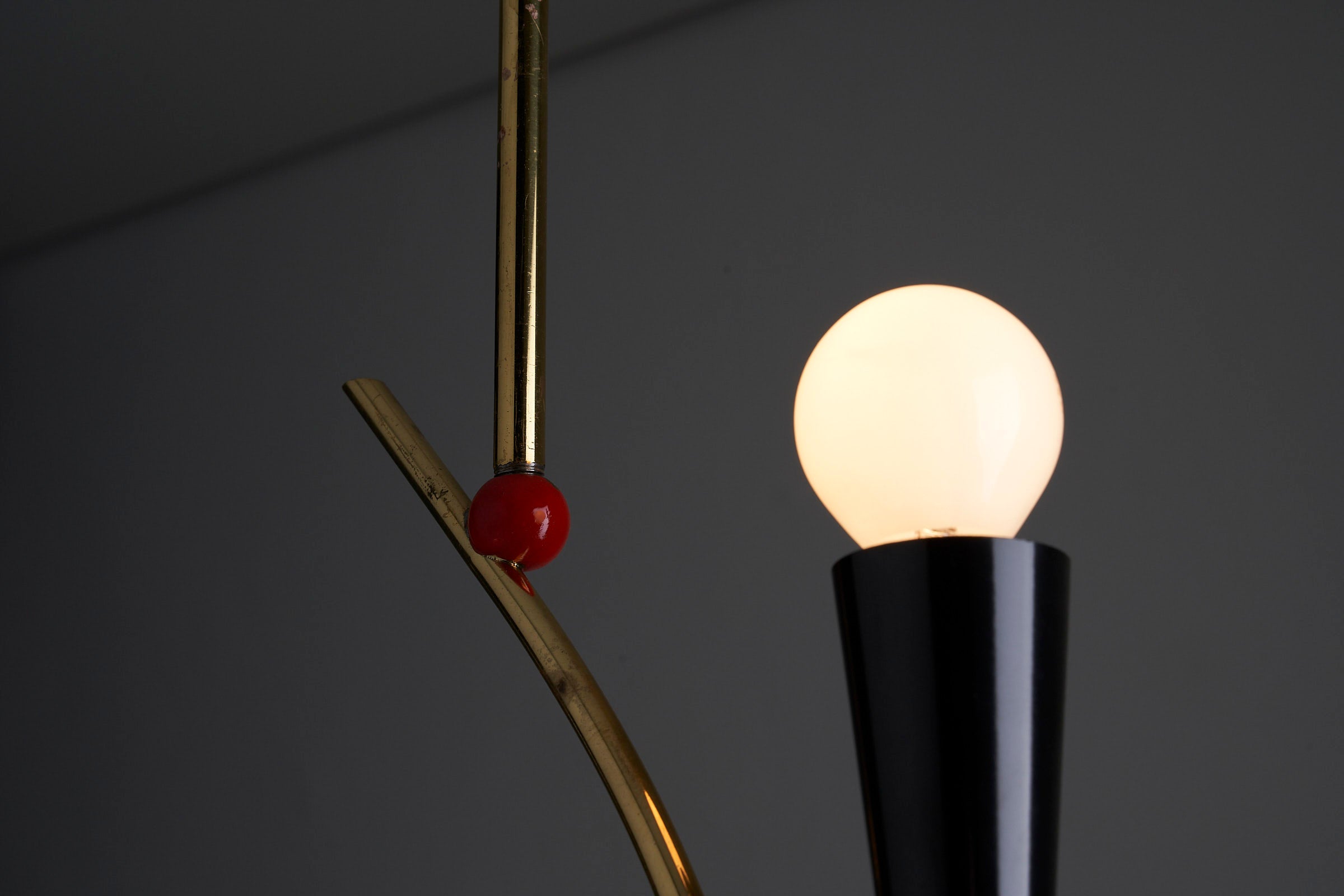 Curved_Brass_Stem_Pendant_Italy