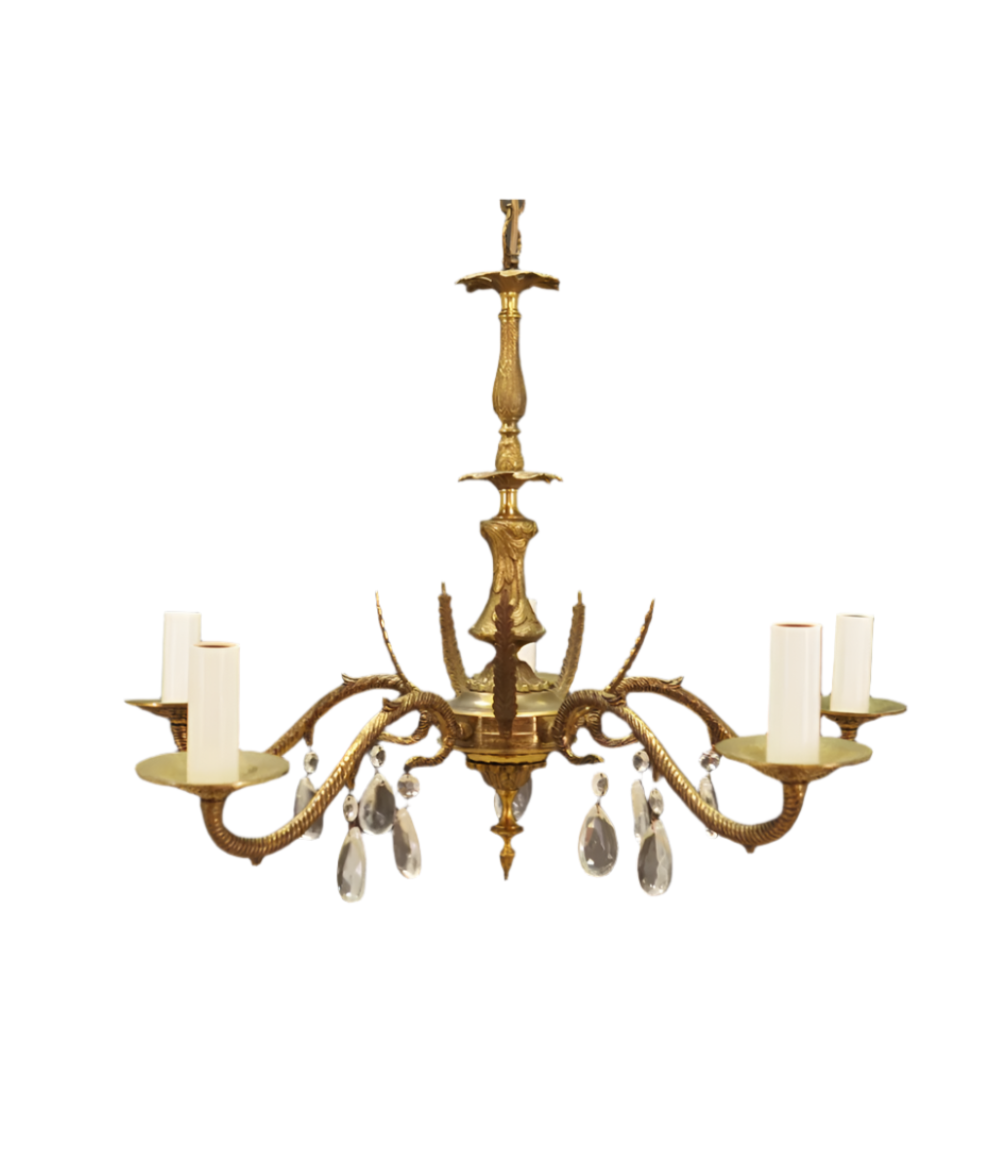Danish_Brass_chandelier_1960s