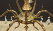 Danish_Brass_chandelier_1960s