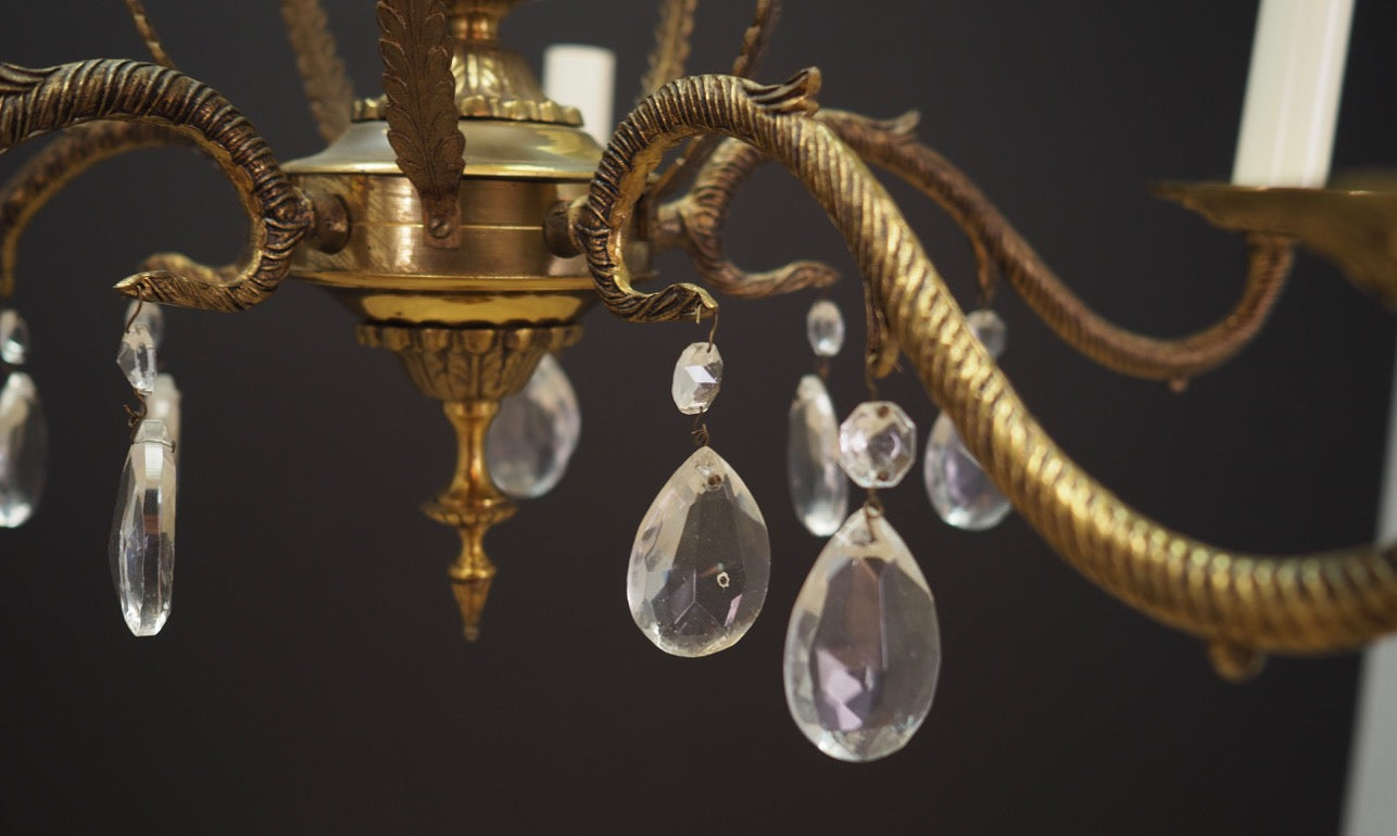Danish_Brass_chandelier_1960s