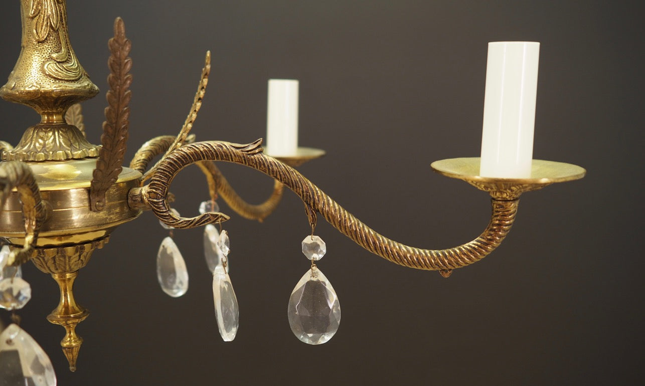 Danish_Brass_chandelier_1960s