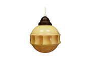 Danish Glass Pendant Lamp, 1970s, Denmark