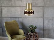 Danish_Pendant_lamp_in_Metal_and_Glass_1960s