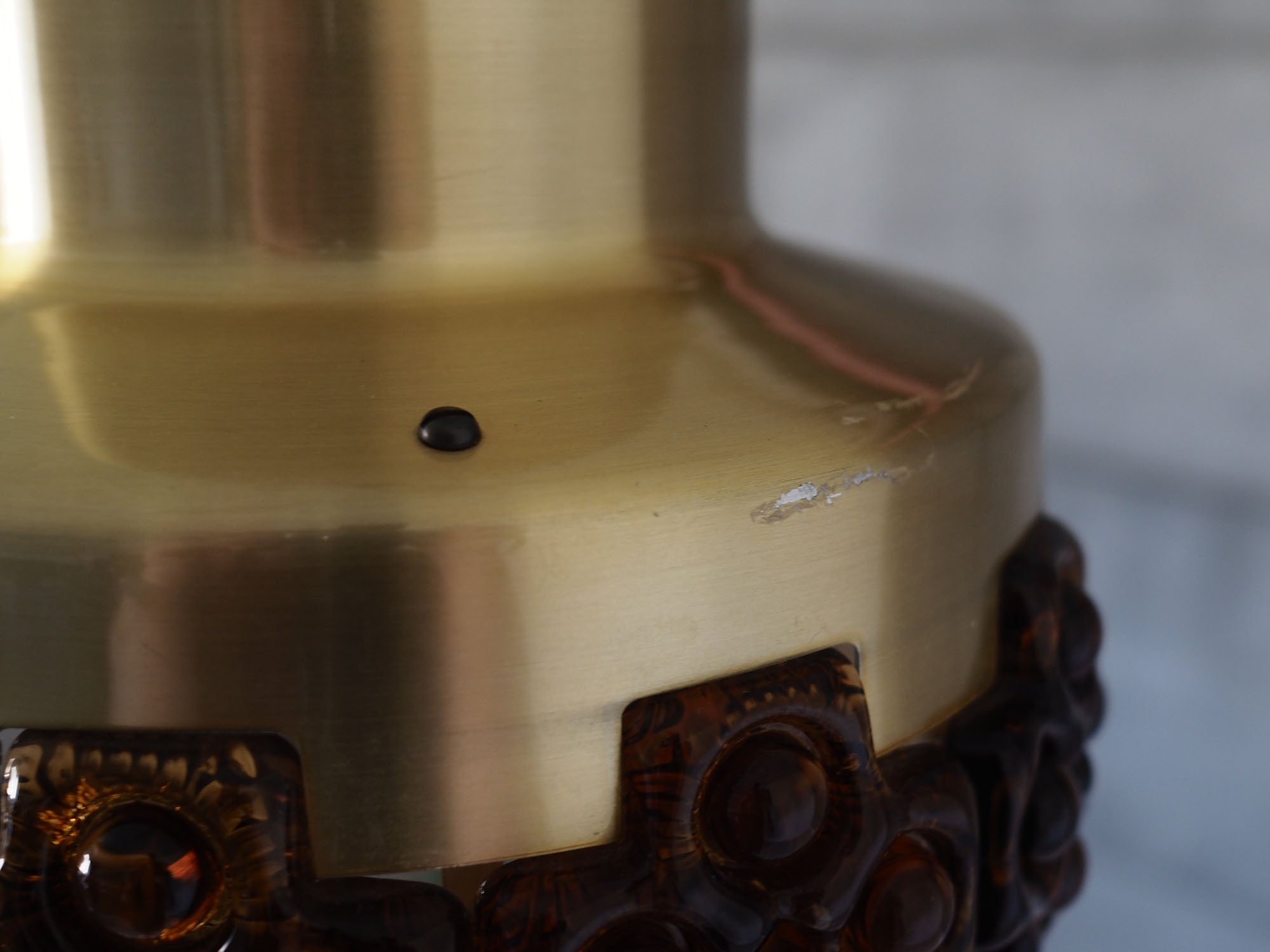 Danish_Pendant_lamp_in_Metal_and_Glass_1960s