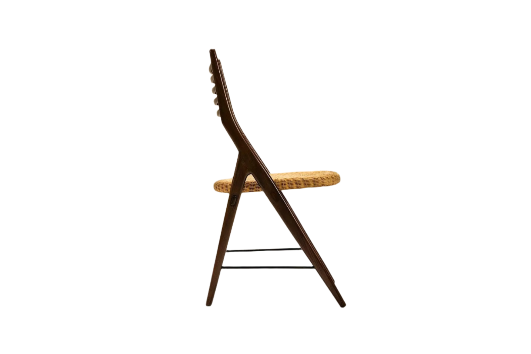 Elegant_Chair_in_Teak_and_Wicker_Italy_1970s