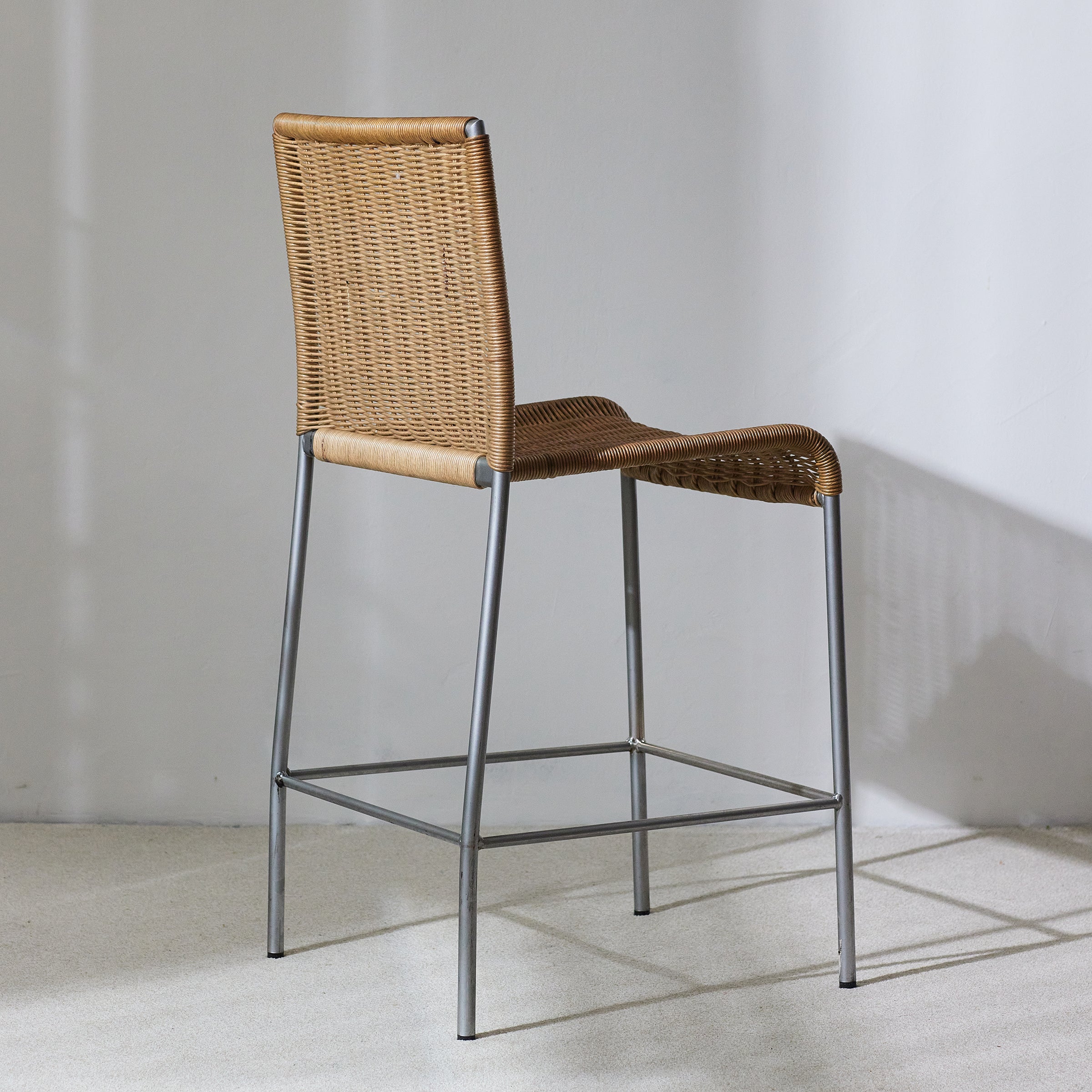 Enrico_Franzolini_Bar_Stool_Agra_for_Accademia_Italy