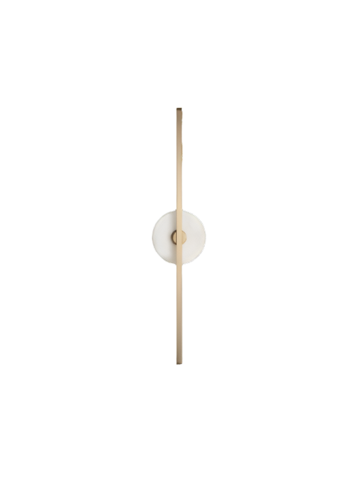 Essential_Stick_wall_sconce_in_Brass_and_Alabaster