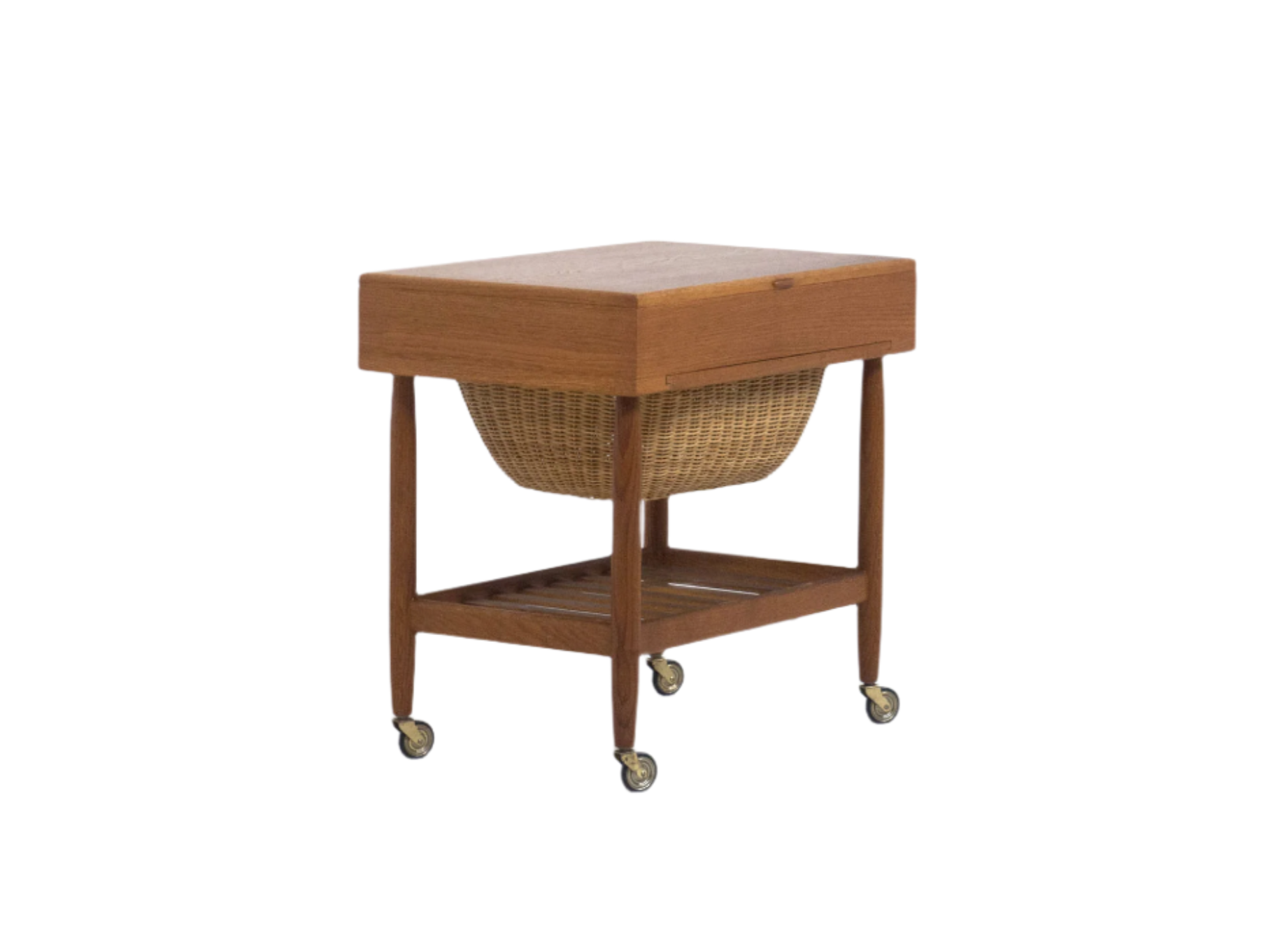 FDB_M_bler_Model_R101_Oak_Side_Table_by_Ejvind_A._Johansson