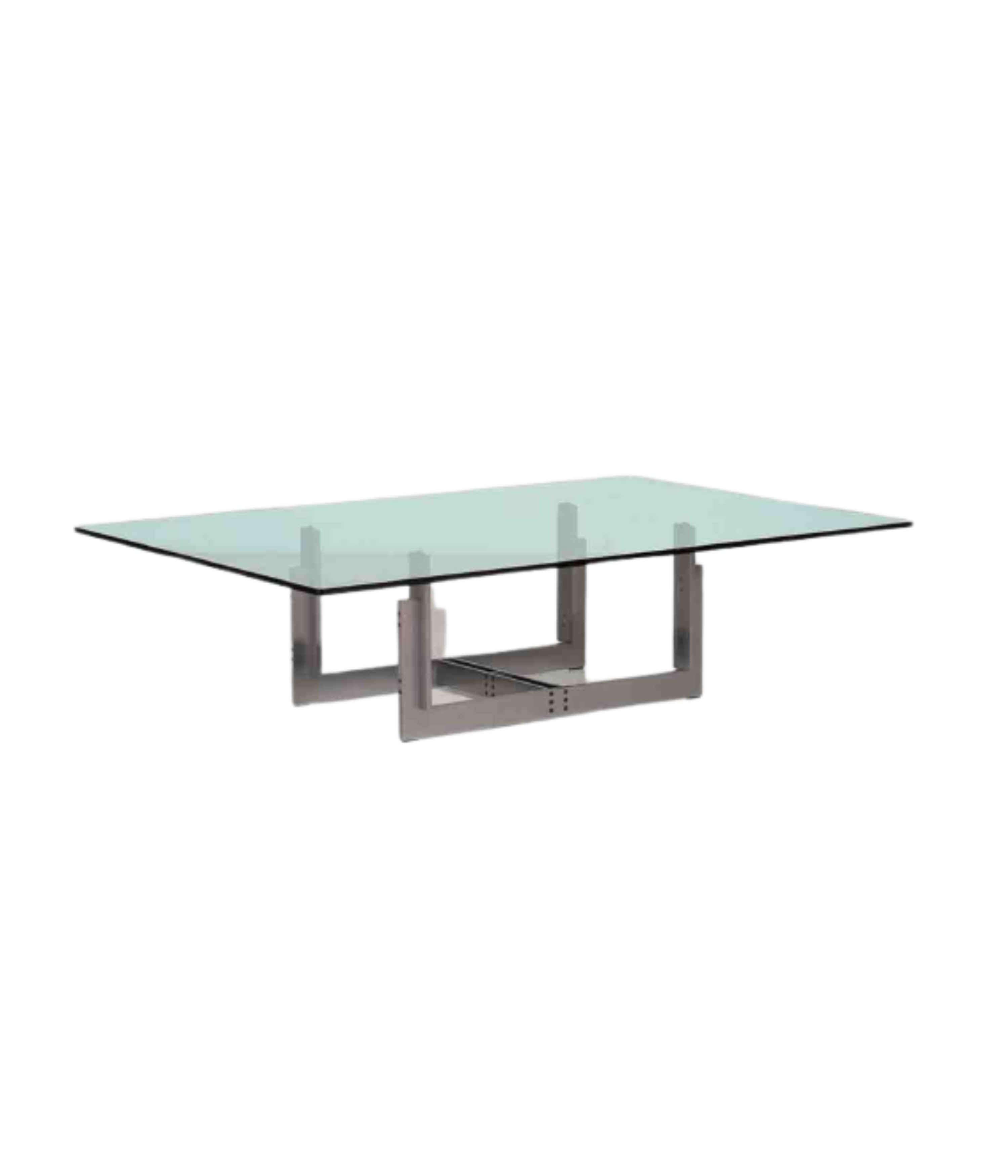 Florian_coffee_table_in_steel_by_Carlo_Scarpa