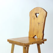 Folk_Style_Dining_Chair_In_Wood,_Czechoslovakia_1970s