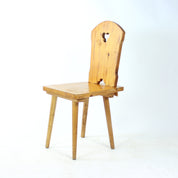 Folk_Style_Dining_Chair_In_Wood,_Czechoslovakia_1970s