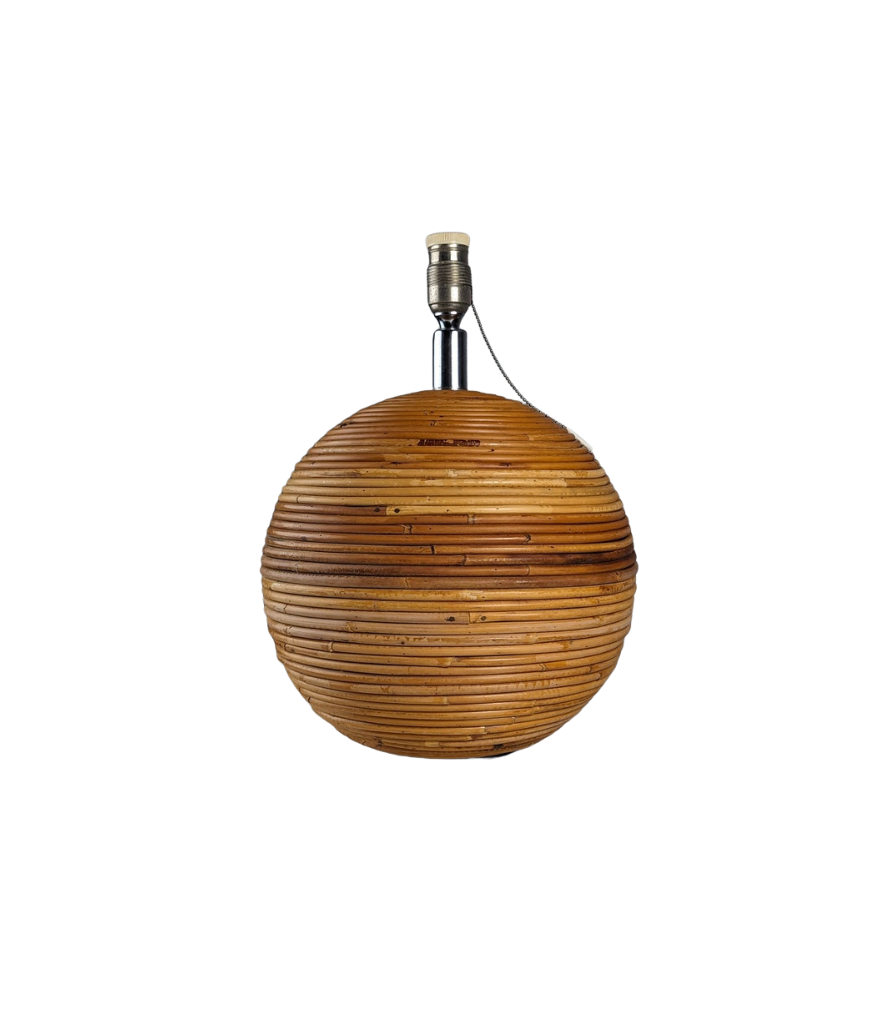 Gabriella_Crespi_style_sphere_rattan_table_lamp,_1970s