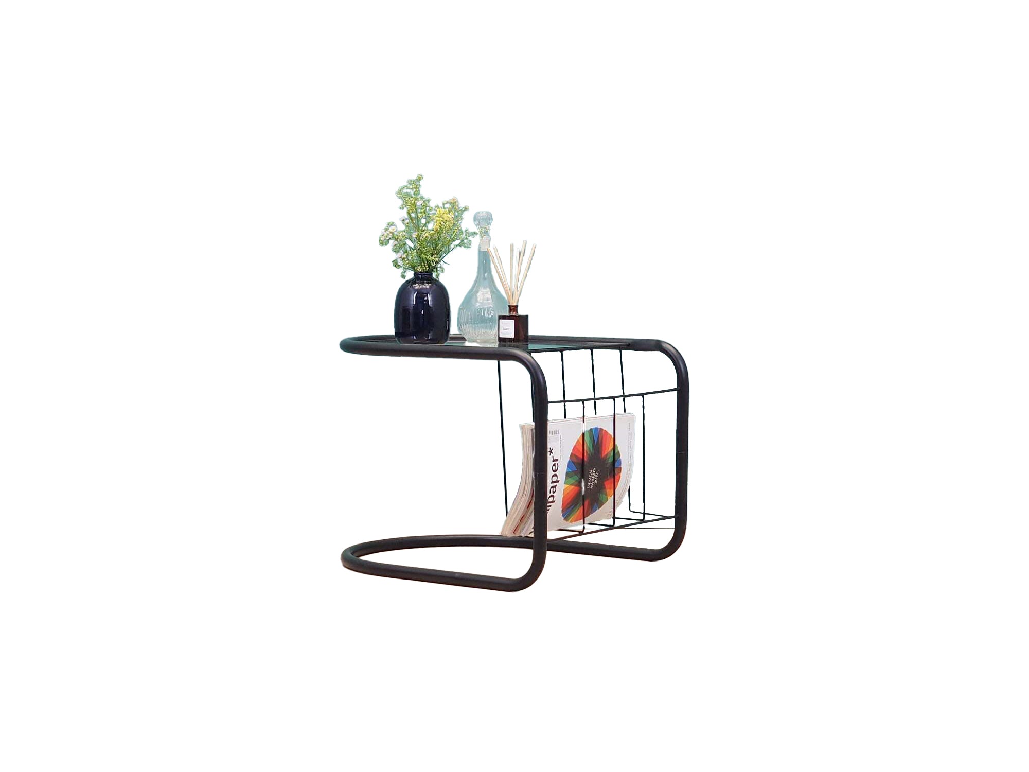 Glass_coffee_table_Danish_design_1970s_production_Denmark