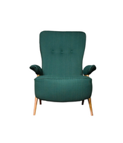 Green_Artifort_Hairpin_Armchair