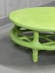 Green_Oval_Coffee_Table_With_Grid