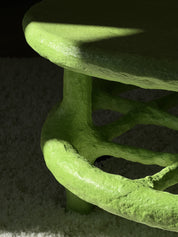 Green_Oval_Coffee_Table_With_Grid