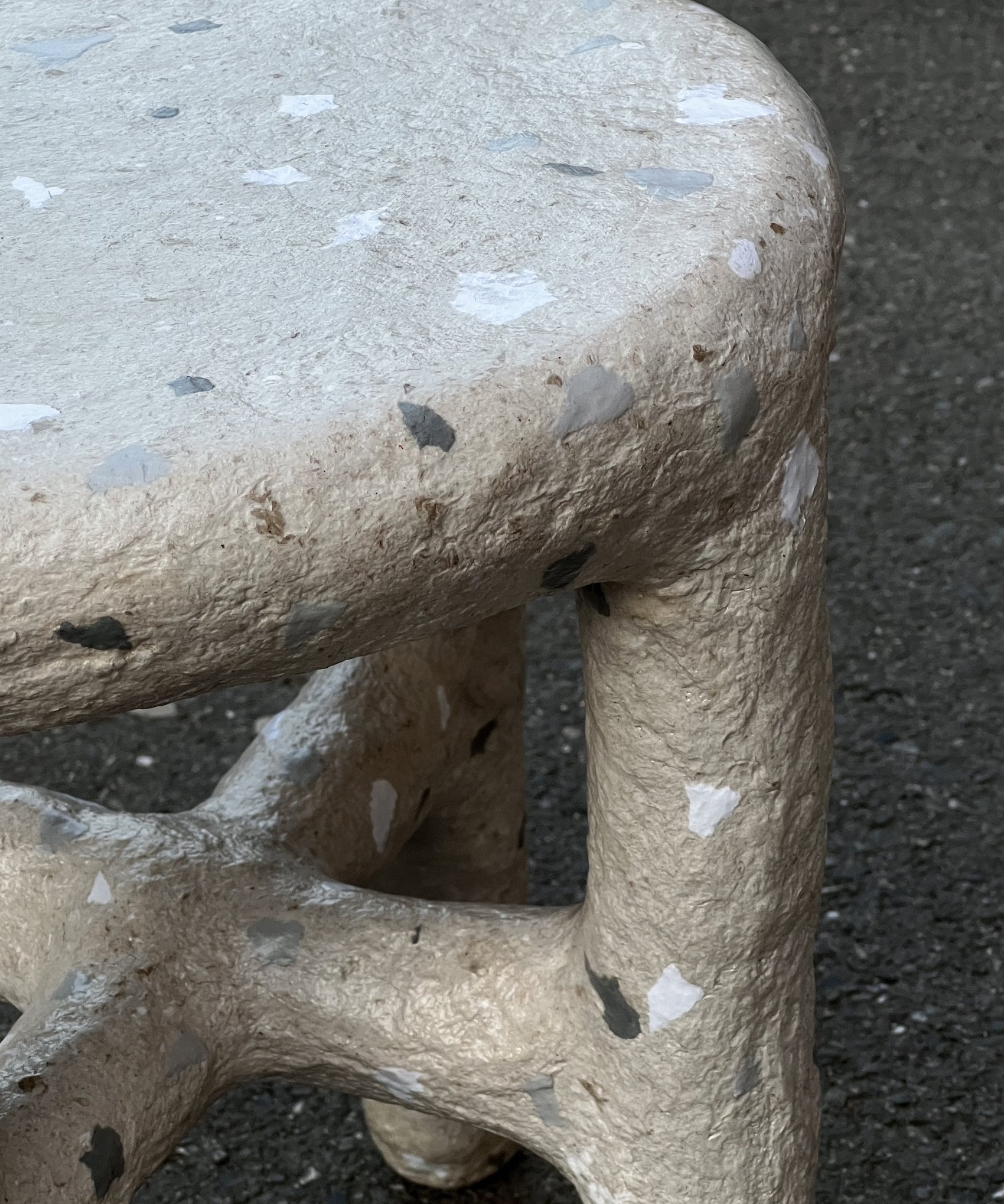 Grey_Terazzo_papier-mache_stool_table