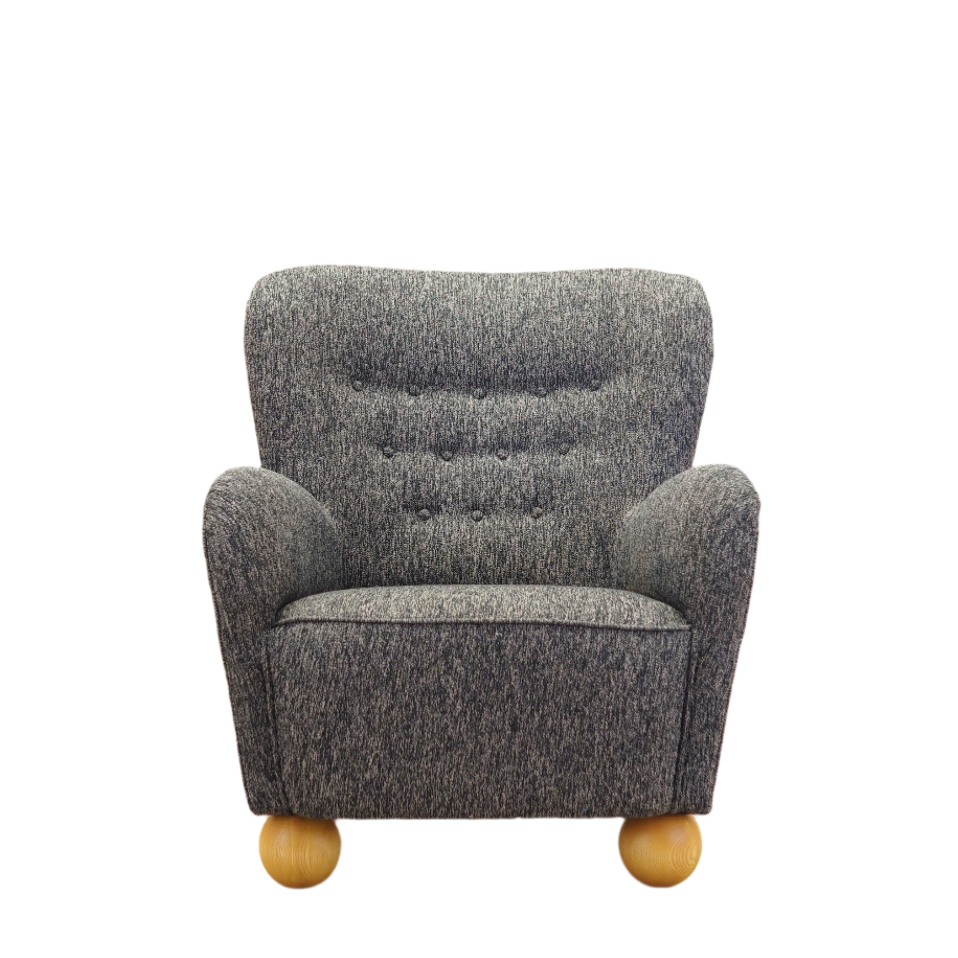 Grey_armchair_in_Scandinavian_design_production_Denmark