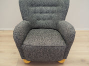 Grey_armchair_in_Scandinavian_design_production_Denmark