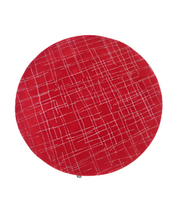 Handtufted_Vintage_Red_Circular_Rug_by_Tisca_1980_s