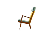 Hans_Wegner_Ap-15_Wingback_Lounge_Chair_in_Teak_and_Fabric_Denmark_1951