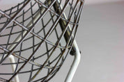 Harry_Bertoia_diamond_wire_chair_with_ottoman_Knoll_International_1970s