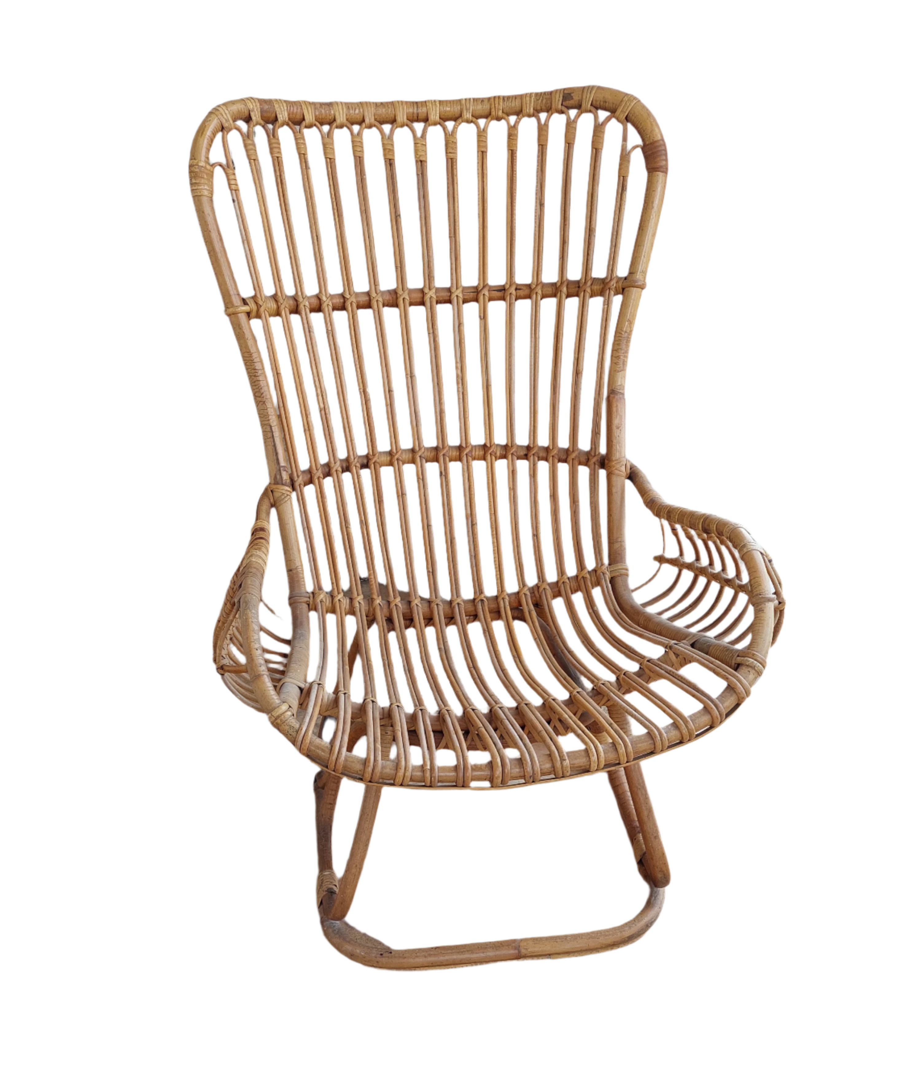 Italian_Mid-century_Bamboo_Garden_Chair_designed_by_Tito_Agnoli