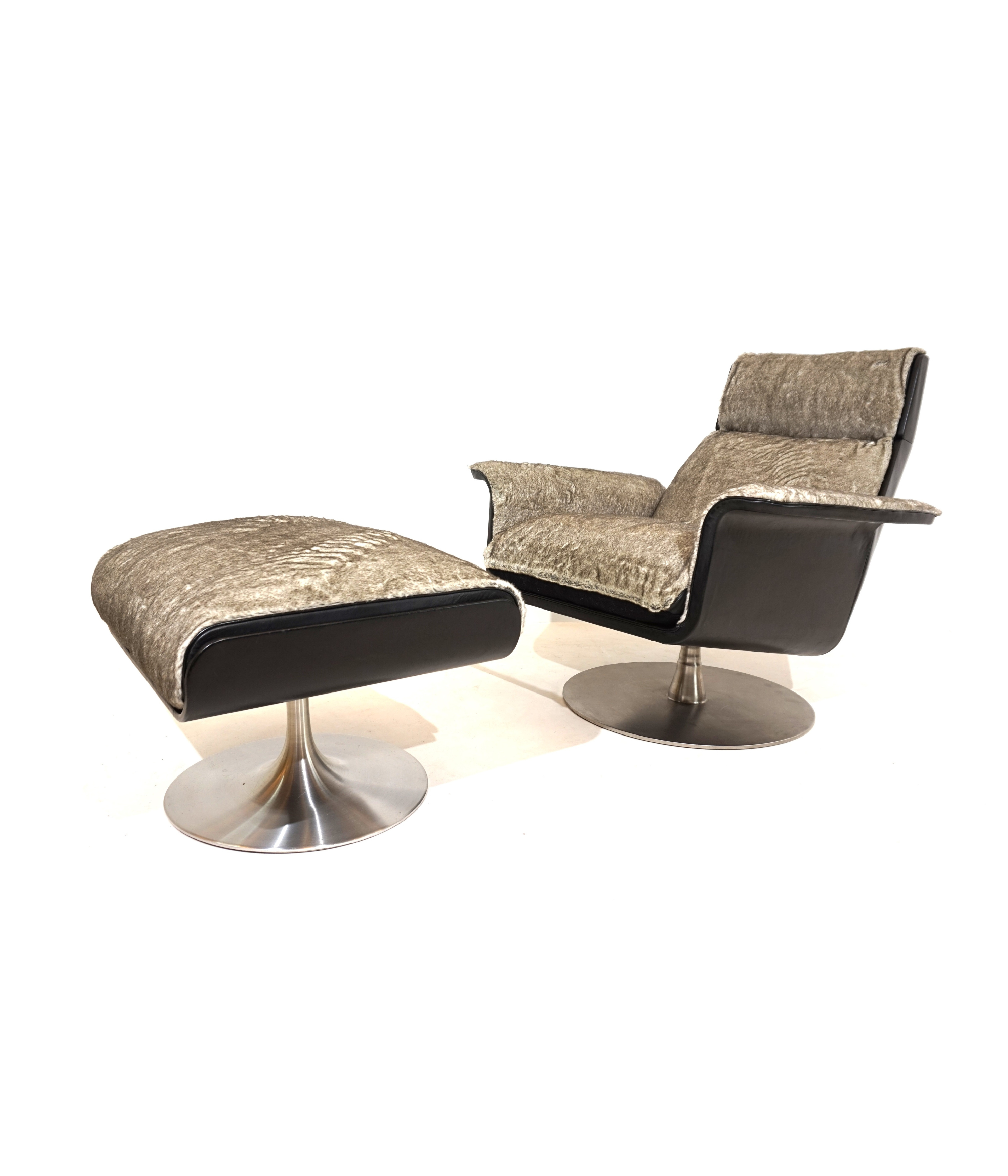 Kaufeld_Siesta_62_lounge_chair_with_ottoman_by_Jacques_Brule