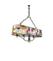 Large_Italian_Multicolor_Hammered_Glass_and_Wrought_Iron_Chandelier