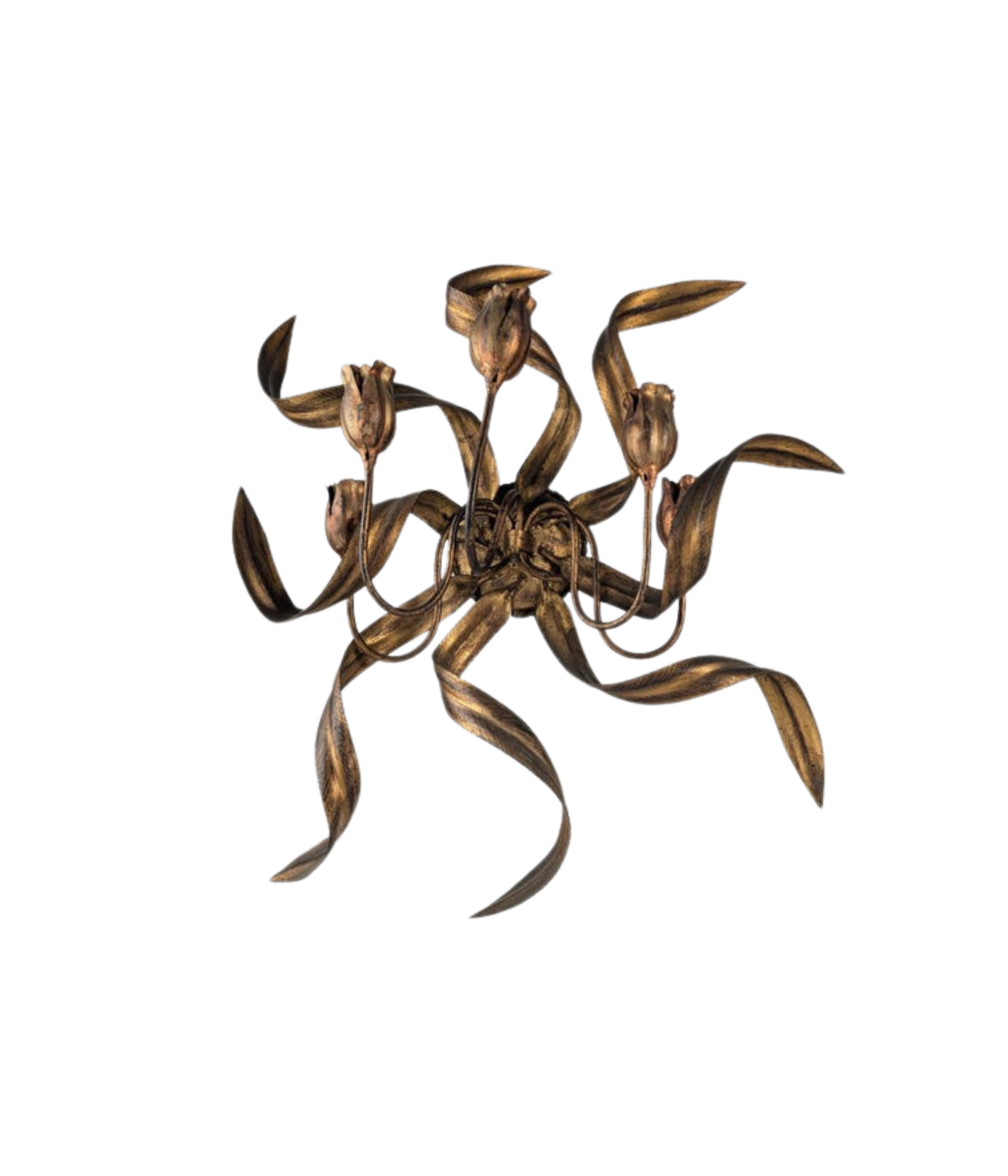 Large_Vintage_1960s_Tulip_Gold_Wall_Sconce