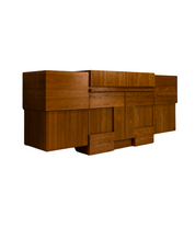 'Madia'_Credenza_by_Ferdinando_Meccani_in_Cherry_Wood,_Italy_1988